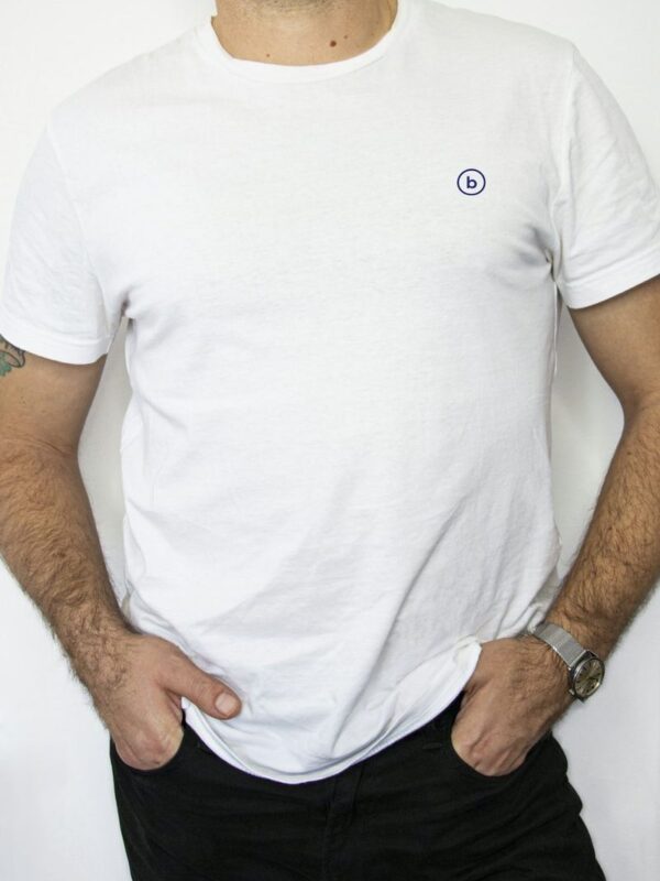 T-shirt 240 g, biały