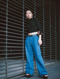 Jeansy wide leg